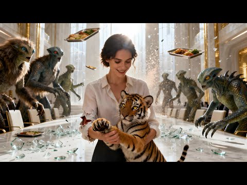 Видео: Детёныш хищника ухватил её за рукав — начался хаос, она улыбнулась и отпрянула | HFY | Научно-фан...