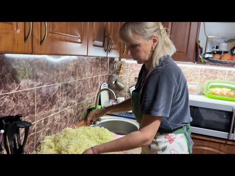 Видео: НЕСПОКОЙНАЯ НОЧЬ 💥 КВАСИМ КАПУСТУ🥬