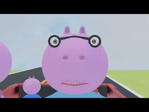 Видео: Свинка пеппа 3д пародия (часть 2)