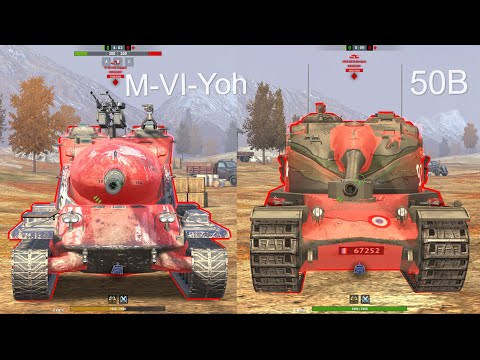 Видео: ЧТО ЛУЧШЕ AMX 50B или M-VI-Yoh Wot BLITZ