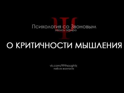 Видео: О критичности мышления / Пётр Звонов