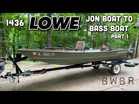 Видео: Строительство 14-футовой лодки Lowe Jon Boat для басс-бота | Часть 1
