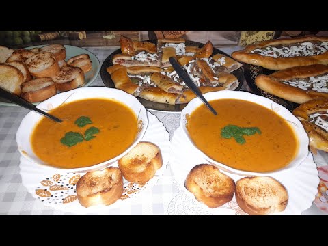 Видео: ТУРЕЦКИЙ   СУП  И  ПИДЕ НЕВЕРОЯТНО ВКУСНЫЙ 😋
