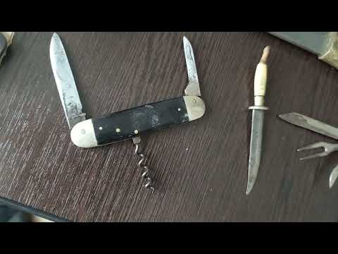 Видео: Старинные ножи и кинжалы на барахолке. Обзор редких ножей