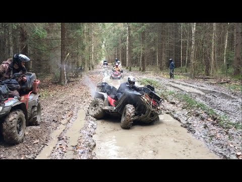 Видео: 🔥Потеря новой Хонда 680 🙈 Покатуха Подольских квадроциклистов