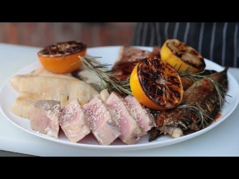 Видео: Риба на мангалі/grilled fish @oleksandr.kornyichuk