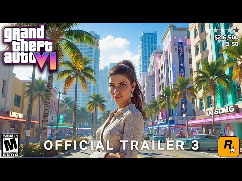Видео: Анонс третьего трейлера GTA 6 — предварительные заказы и дата выхода подтверждены!