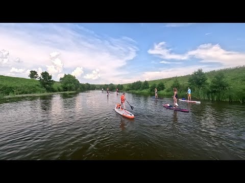 Видео: Клубничный сплав по Осетру на SUP 30062024