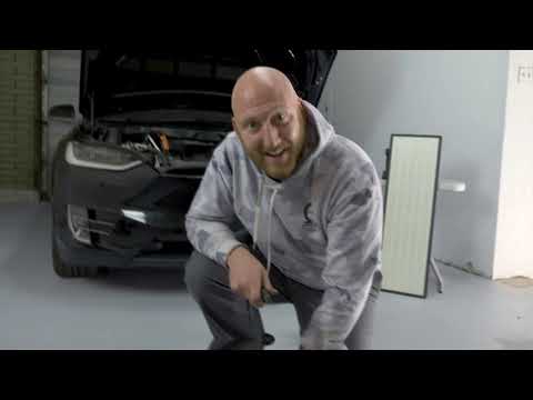 Видео: Tesla Model X — установка HEPA-фильтра (Ohmmu)