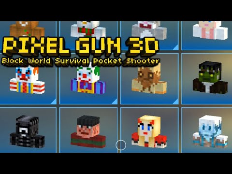 Видео: скупил дохрена скинов | Pixel Gun 3D #294