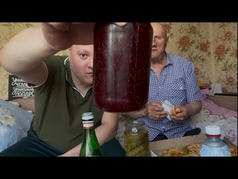 Видео: Пицца|Самса|Мукбанг с Батей