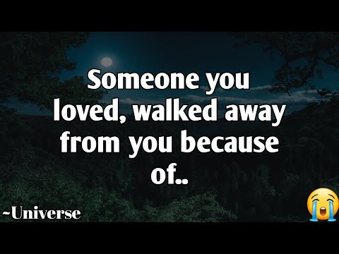 Видео: Тот, кого ты любил, ушел от тебя из-за...♥️😭🌈