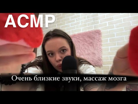 Видео: Очень близкий АСМР | Массаж мозга | Моментальное расслабление❤️