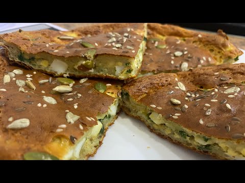 Видео: Пирог без муки||как добирать белок при стройности