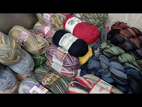 Видео: Пряжа из Алании (Турция). Поделюсь happy feet, raggi