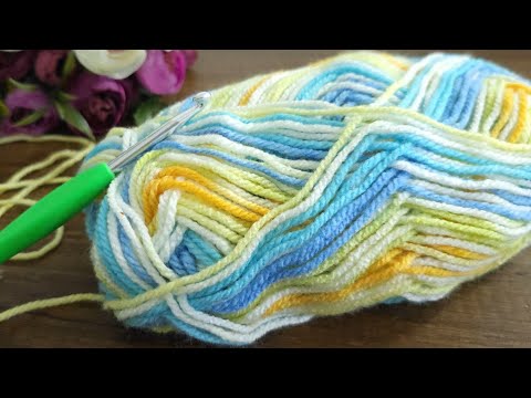 Видео: Этот узор крючком — произведение искусства! 👌Посмотрите на великолепный узор крючком! Простые узоры