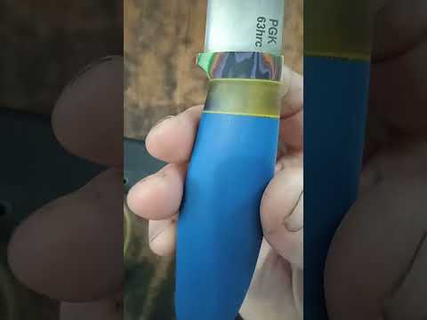 Видео: Шейный нож из PGK и о наболевшем - линзе и ламинате.