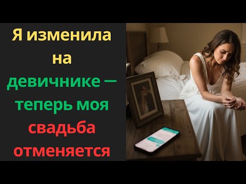 Видео: Я изменила на девичнике — теперь моя свадьба отменяется