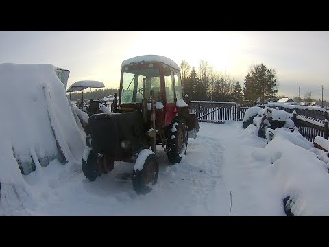 Видео: #Т-25, что там с фильтром сухого типа , после сенокоса.