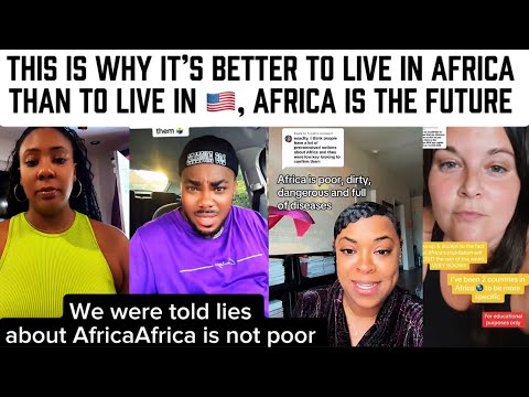 Видео: Вот почему жить в Африке лучше, чем жить в Америке 🇺🇸афроамериканцами