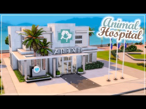 Видео: Ветеринарная клиника 🐈🏥| Симс 4: Строительство | Vet Clinic | The Sims 4: Speed Build