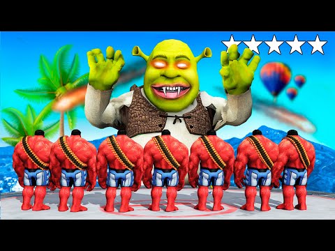 Видео: ШРЕК БАРЛЫҚ ҚЫЗЫҚ ХАЛК ӘСКЕРІН АЙЫРДЫ (GTA V)