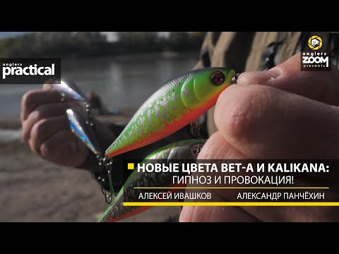 Видео: Новые цвета Bet-A и Kalikana: гипноз и провокация! А. Ивашков А. Панчёхин. Anglers Practical