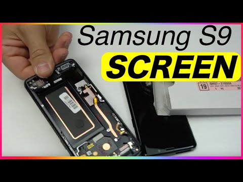 Видео: Замена экрана Samsung S9