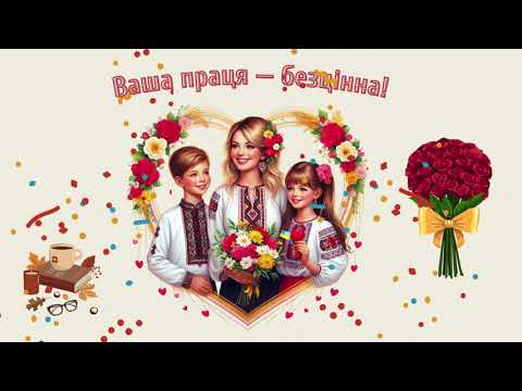 Видео: З ДНЕМ УЧИТЕЛЯ!