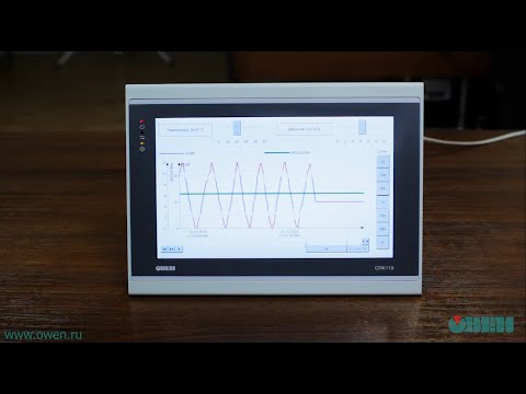 Видео: ОВЕН СПК1xx. Работа с историческими графиками (трендами)