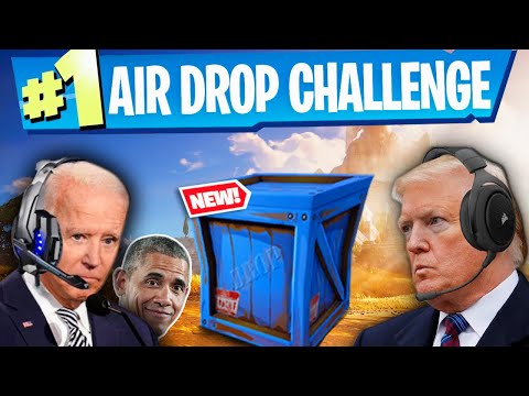 Видео: Президенты пробуют новый вызов «ТОЛЬКО ДЛЯ AIR DROP»