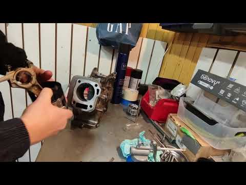Видео: Сборка двигателя Honda GX 160 после расточки блока