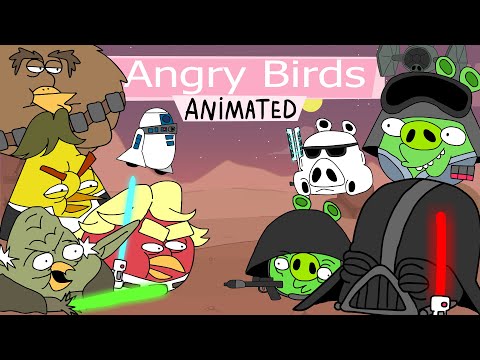 Видео: ANGRY BIRDS: БОРЬБА В ЗВЕЗДАХ (ANIMATED)