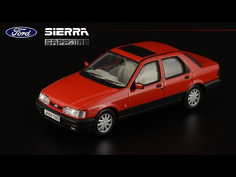 Видео: Sierra-седан — назад в будущее: Ford Sierra Sapphire • Vanguards • Масштабная модель автомобиля 1:43