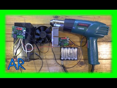 Видео: Программируемый электронный терморегулятор W1209 (-50 ~ +110°C/12V)