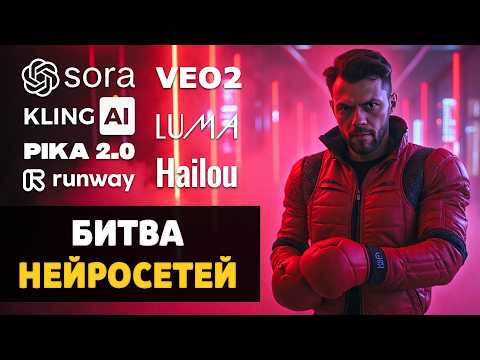Видео: БОЛЬШОЕ сравнение 7 нейросетей для генерации ВИДЕО!