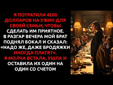 Видео: Я устроила семье ПРАЗДНИК... а отец в ответ сказал, что лучше бы я НЕ РОДИЛАСЬ.