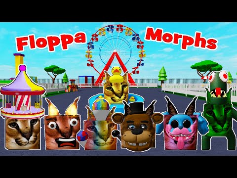 Видео: ШЛЁПА ОБНОВЛЕНИЕ 21 морф ПАРК АТТРАКЦИОНОВ [UPDATE] Find The Floppa Morphs THEME PARK MAP PJ, Scared