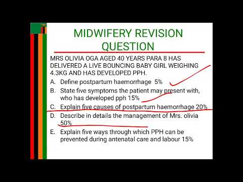 Видео: послеродовое кровотечение