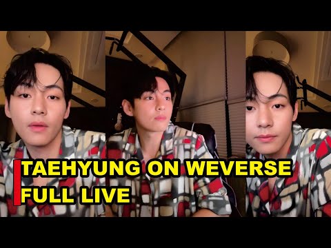 Видео: 🔴 [ENG SUB] BTS Taehyung Weverse Live (10.09.2025) | BTS V Полный эфир