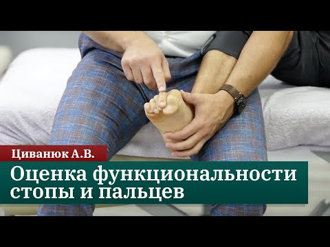 Видео: Визуальный анализ походки: оценка функциональности стопы и пальцев. Циванюк А.В.