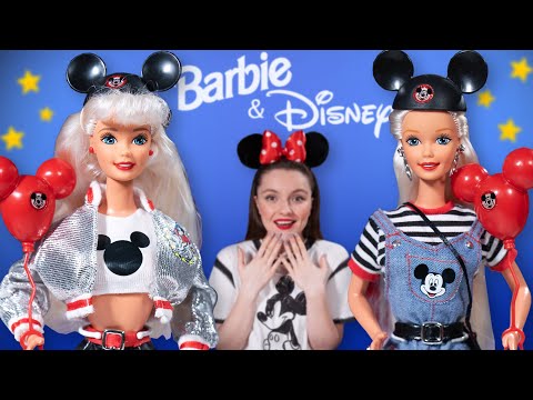 Видео: Барби и Диснейленд: ДВЕ МЕЧТЫ🌟 Barbie Walt Disney World & Disney fun 1996: обзор и распаковка