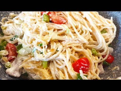 Видео: Паста из свинины и сливок! БЫСТРЫЕ БЛЮДА ДЛЯ ВСЕЙ СЕМЬИ! За уши не оттащишь, как вкусно!