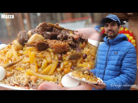 Видео: Лучший Самаркандский плов в Ташкенте Вот это я понимаю шашлык! Рулет из отличной говядины. 2022