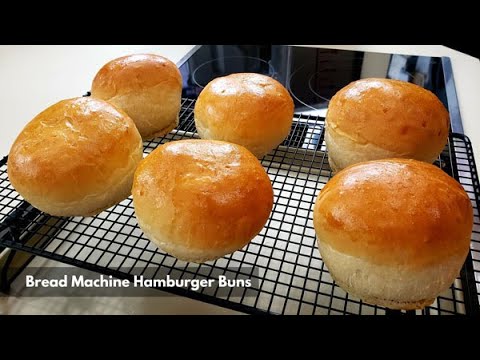 Видео: Булочки для гамбургеров из хлебопечки