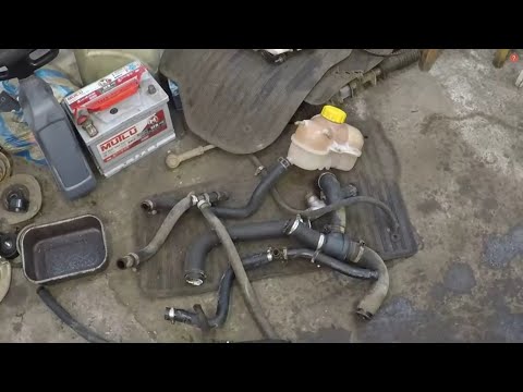 Видео: Промывка и замена патрубков системы охлаждения.Сенс.