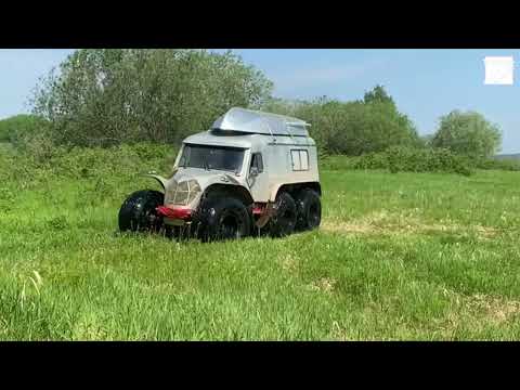 Видео: Вездеход 6х6 "ТАЙМЕНЬ". Июньское путешествие на оз.Лебяжье. Дорога домой