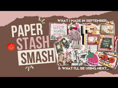 Видео: Что я сделал и разбил в сентябре и бумага, которую я буду использовать в этом месяце. Цель коллаб...