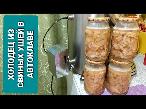 Видео: Гастрономический ОРГАЗМ - Божественно вкусный холодец из свиных ушей в автоклаве Вейн