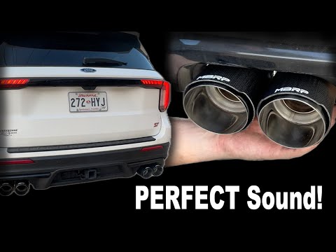 Видео: Ford Explorer ST получает выхлопную систему MBRP Street Exhaust! — Установка + аудиоклипы!